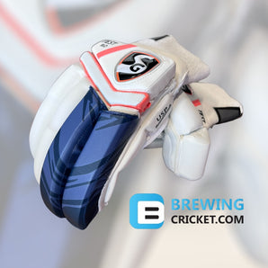 SG. Test RO Rohit Sharma White Orange - Batting Gloves