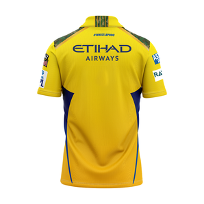 Chennai Super Kings Fan Jersey - 2024 (Dhoni 7 Jersey)