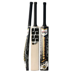 SS Ton Sky Black - EW. Cricket Bat